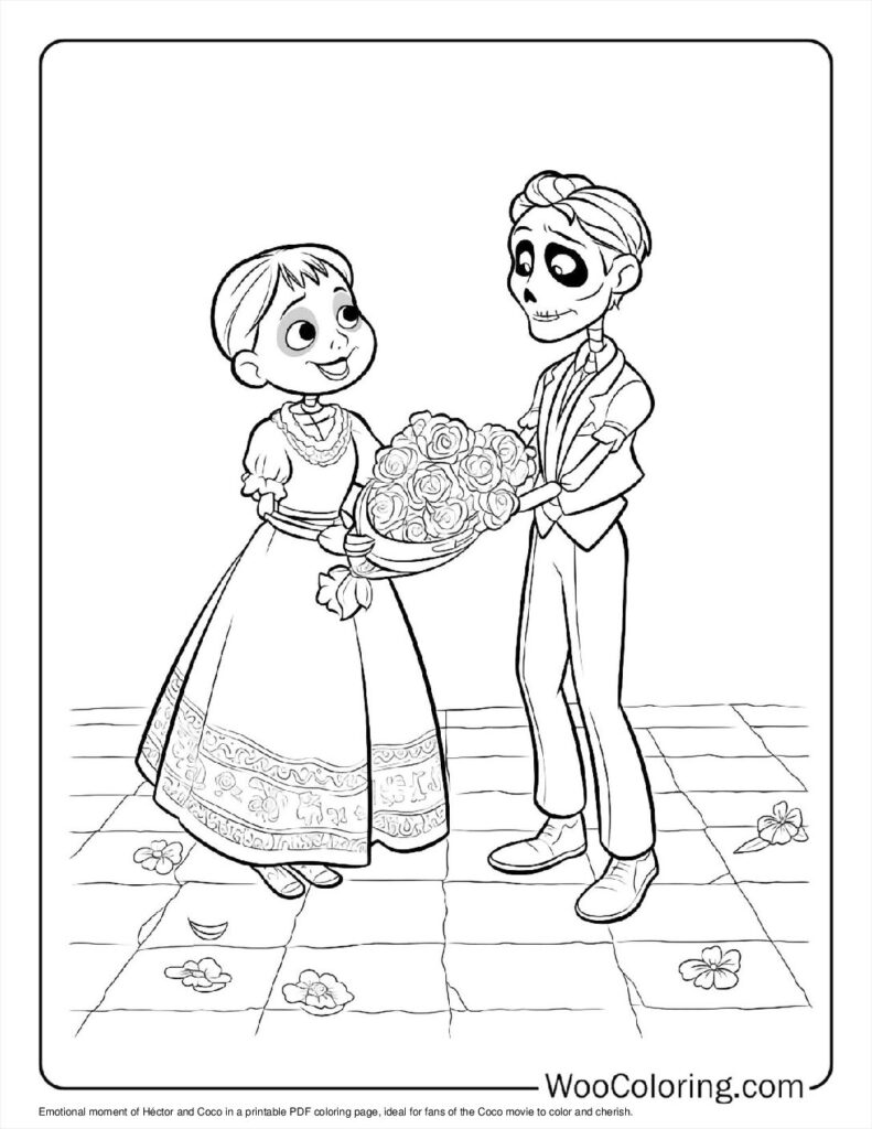 Emotional Moment of Héctor and Coco