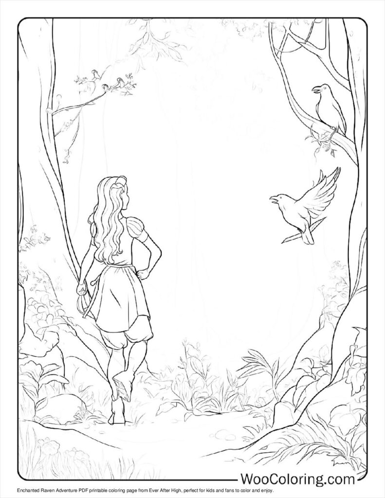 100  Ever After High coloring pages  Free PDF To Print  - 60