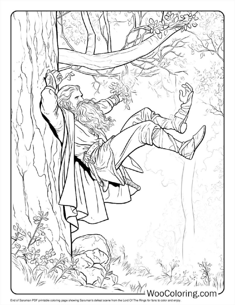 100  Lord Of The Rings coloring pages  Free PDF To Print  - 91