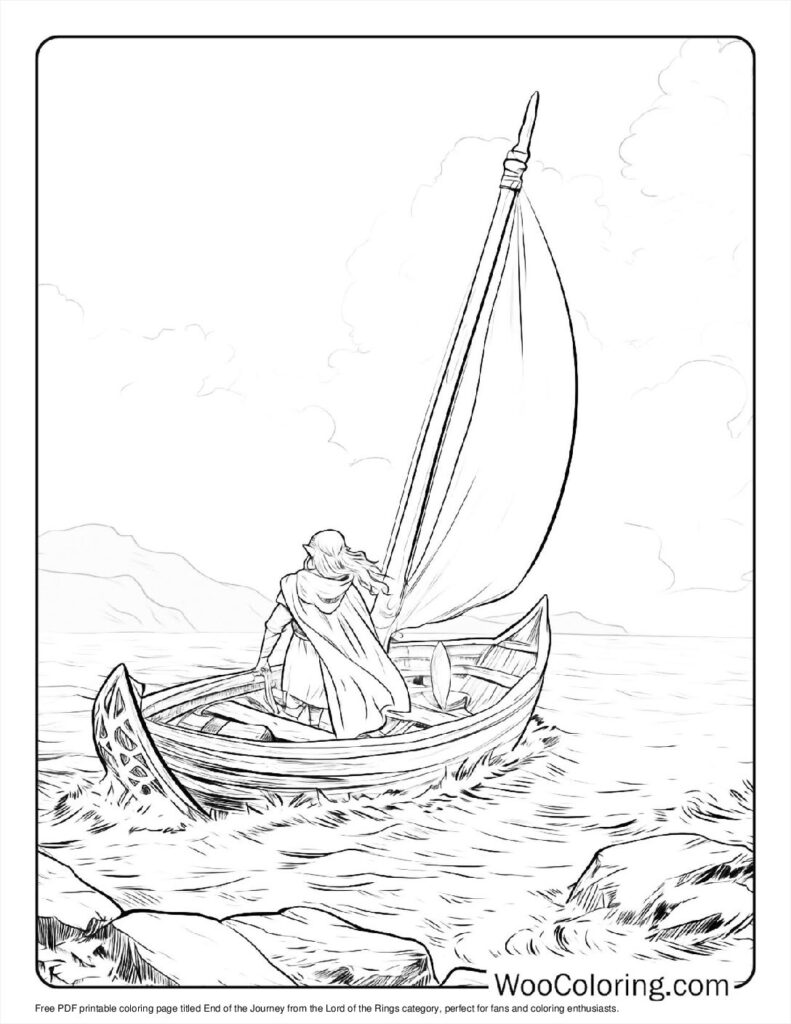 100  Lord Of The Rings coloring pages  Free PDF To Print  - 38