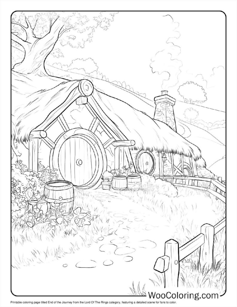 100  Lord Of The Rings coloring pages  Free PDF To Print  - 94