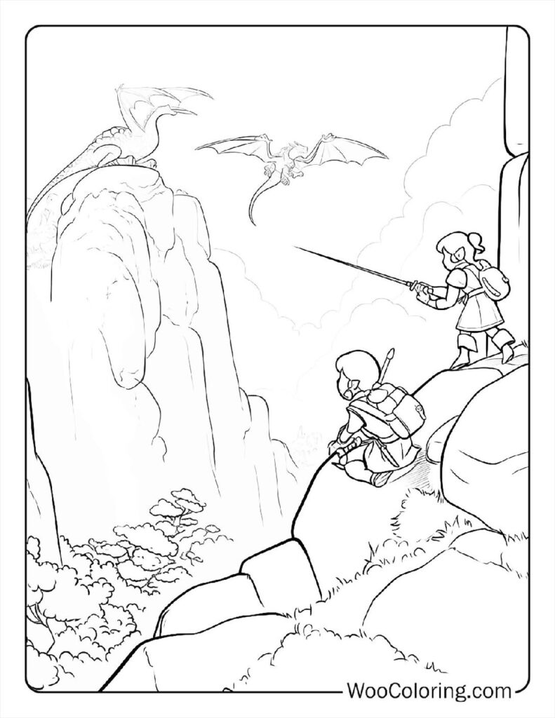 100 Dungeons Dragons coloring pages Free PDF To Print - 51