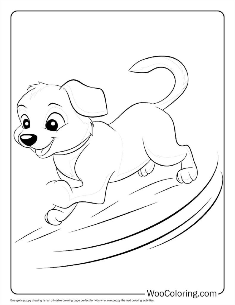 100  Puppy coloring pages  Free PDF To Print  - 61