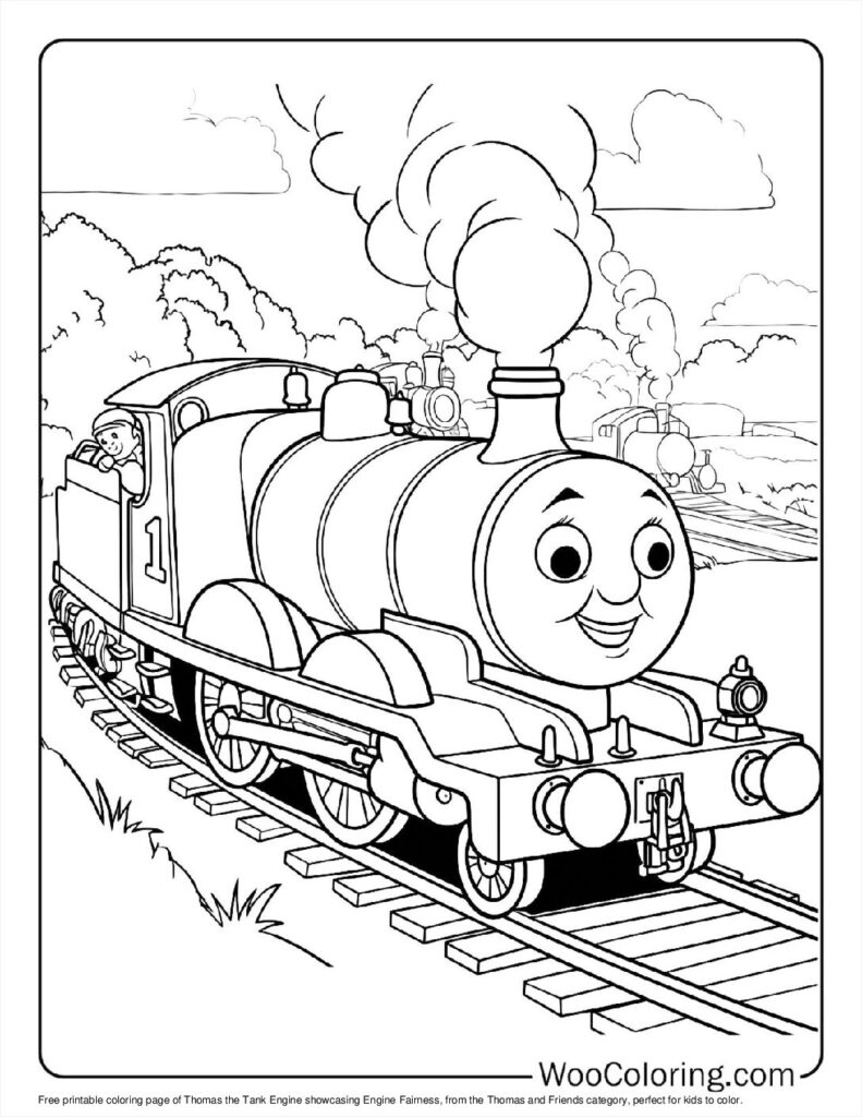 100  Thomas   Friends coloring pages  Free PDF To Print  - 42