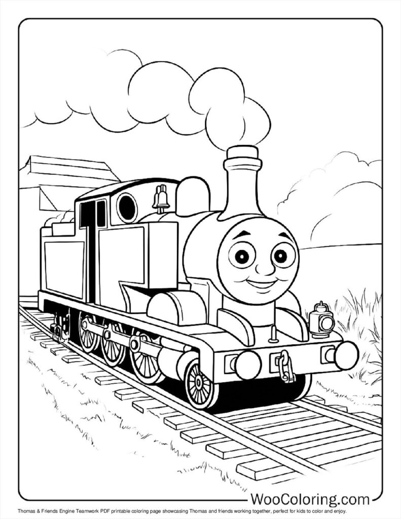 100  Thomas   Friends coloring pages  Free PDF To Print  - 86