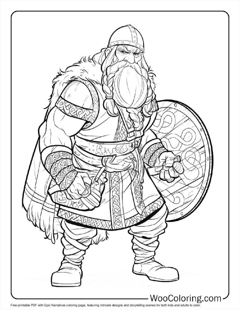 100 Viking coloring pages Free PDF To Print - 84