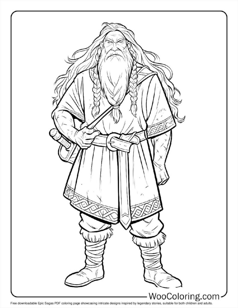 100 Viking coloring pages Free PDF To Print - 99