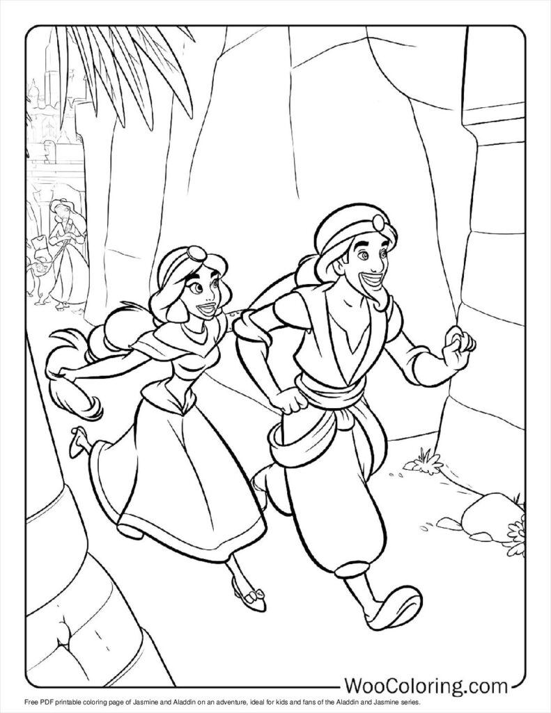 Escape Adventure with Jasmine and Aladdin
