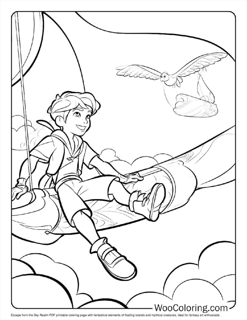 100  Fantasy coloring pages  Free PDF To Print  - 79