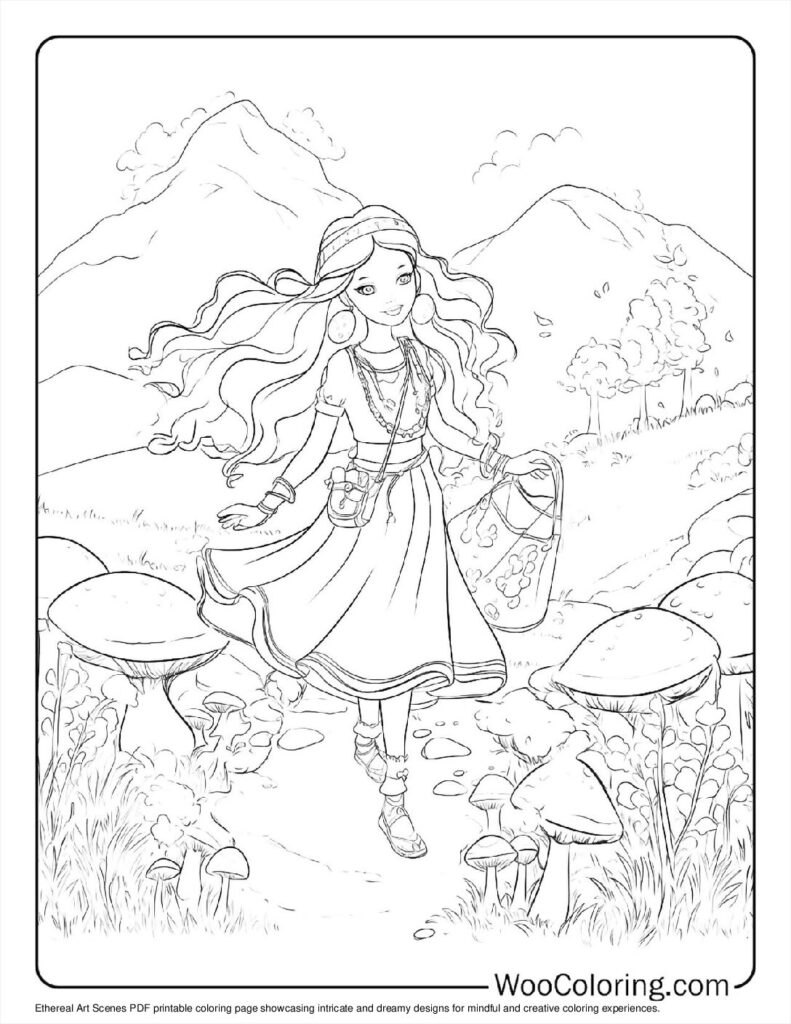100  Hippie coloring pages  Free PDF To Print  - 65