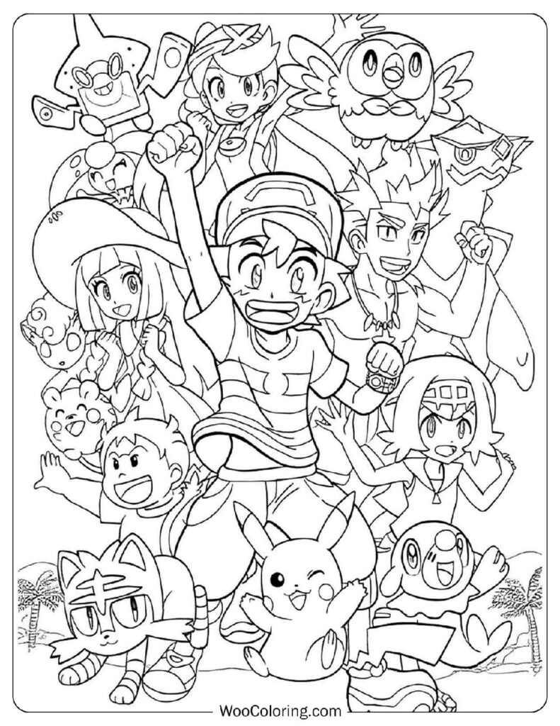 Exciting Pokémon Group from the Alola Series