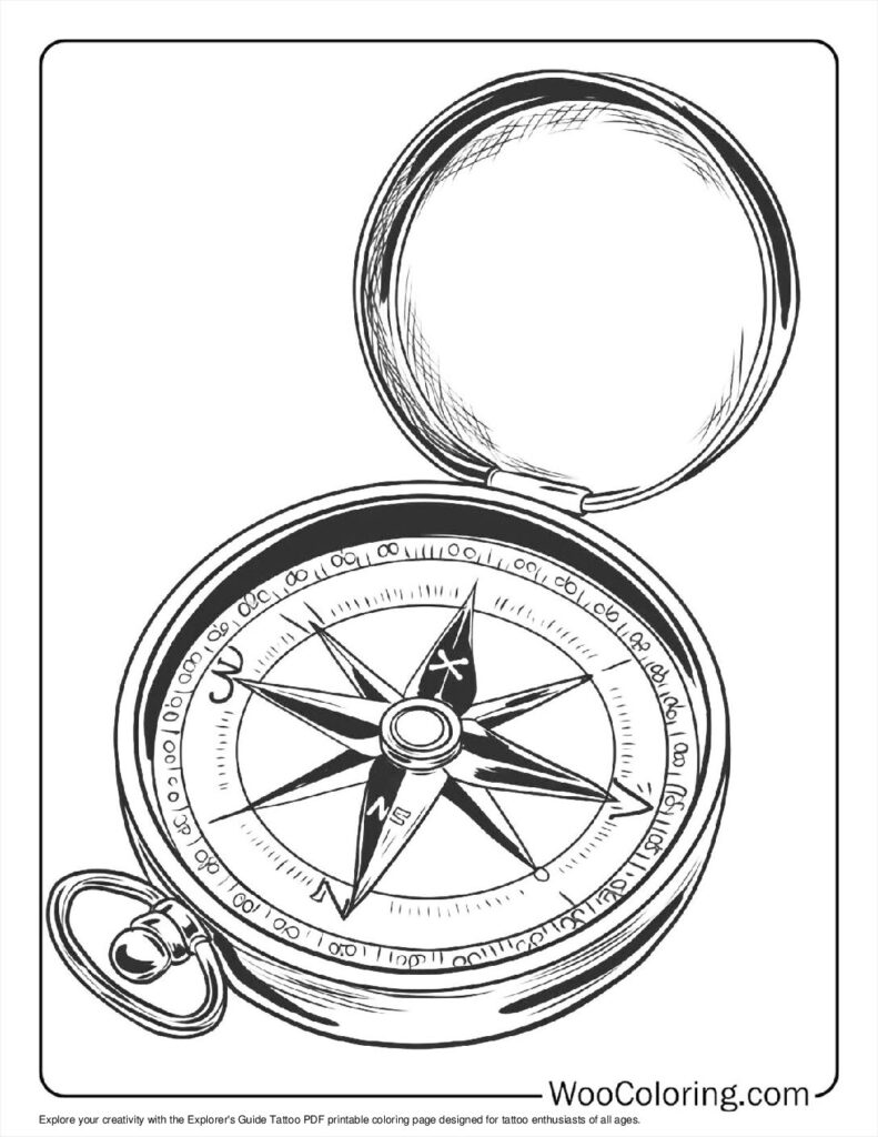 100  Tattoo coloring pages  Free PDF To Print  - 58