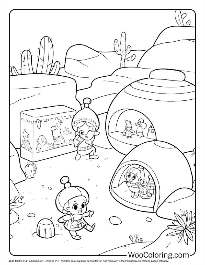 100  Pompompurin coloring pages  Free PDF To Print  - 77