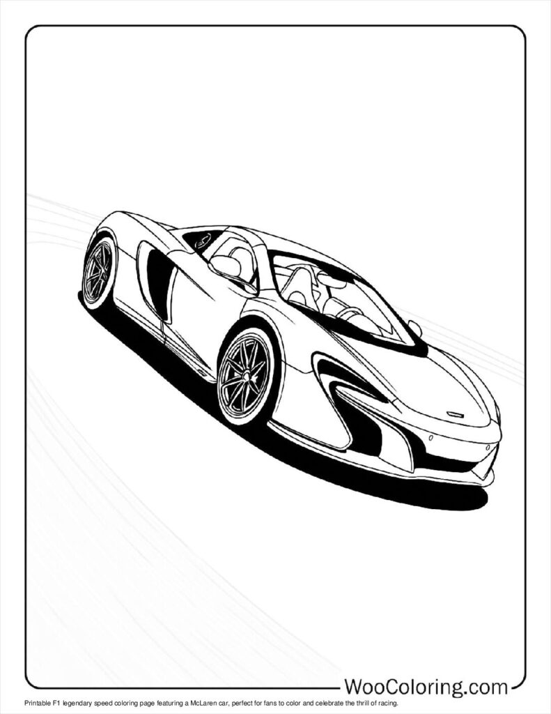 100  McLaren coloring pages  Free PDF To Print  - 78