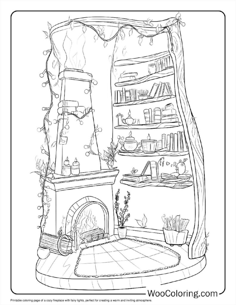 100  Cozy coloring pages  Free PDF To Print  - 45