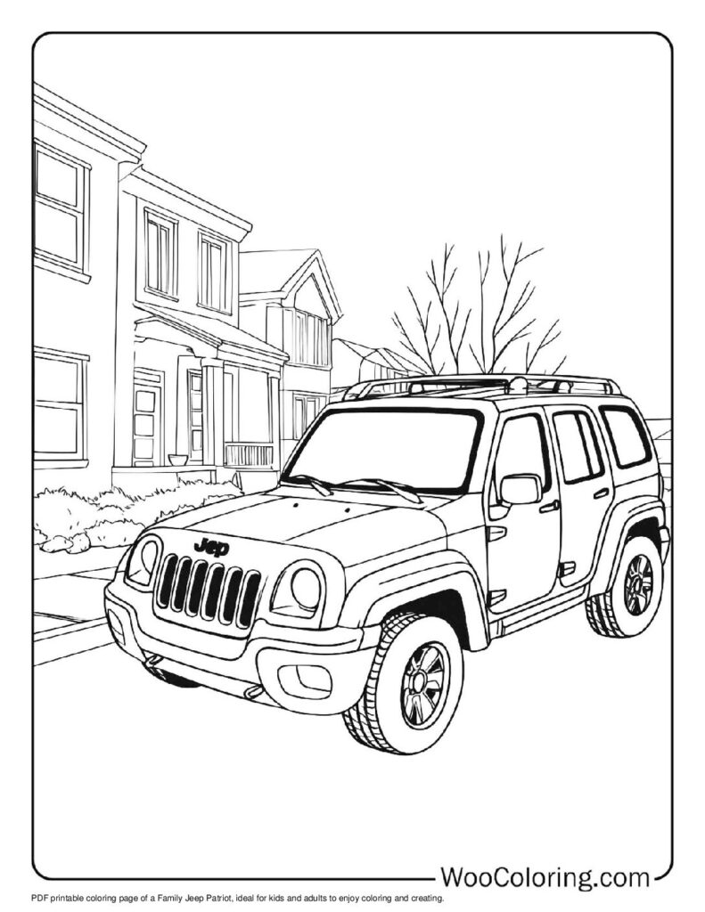 100  Jeep coloring pages  Free PDF To Print  - 94