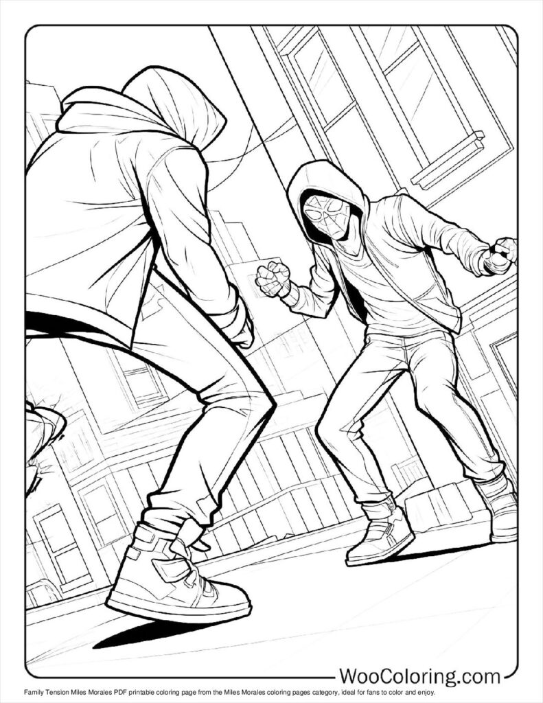 Family Tension Miles Morales