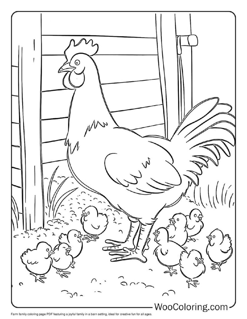 100  Farm coloring pages  Free PDF To Print  - 39