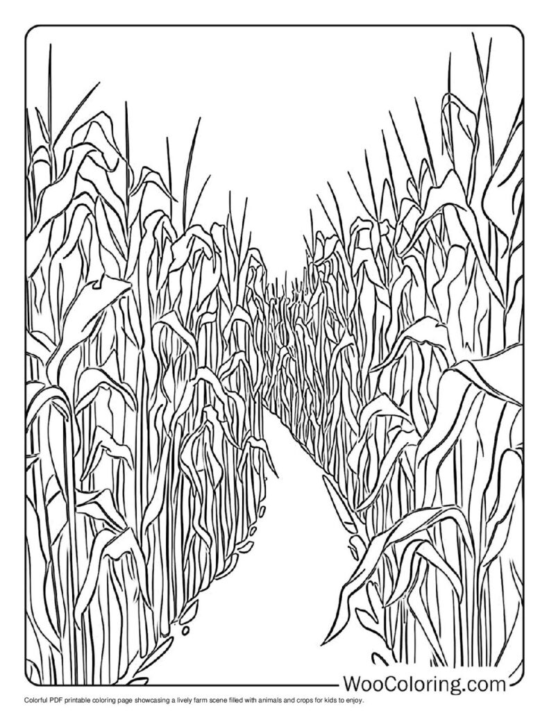 100  Farm coloring pages  Free PDF To Print  - 28