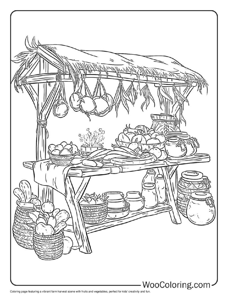 100  Farm coloring pages  Free PDF To Print  - 10