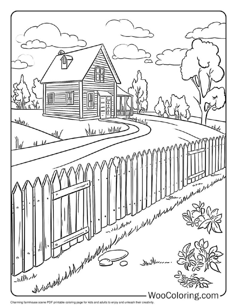 100  Farm coloring pages  Free PDF To Print  - 98