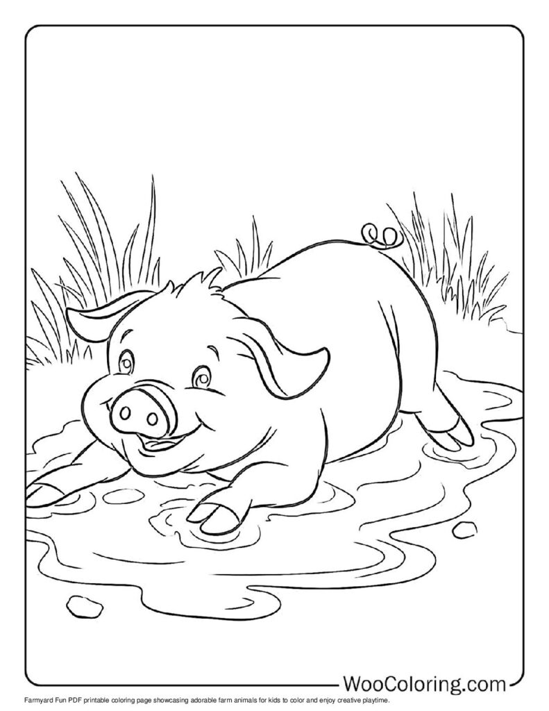 100  Farm coloring pages  Free PDF To Print  - 32