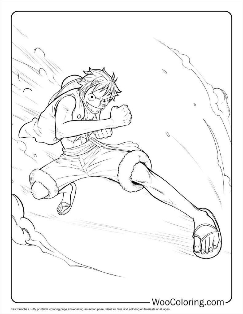 100  Luffy coloring pages  Free PDF To Print  - 16