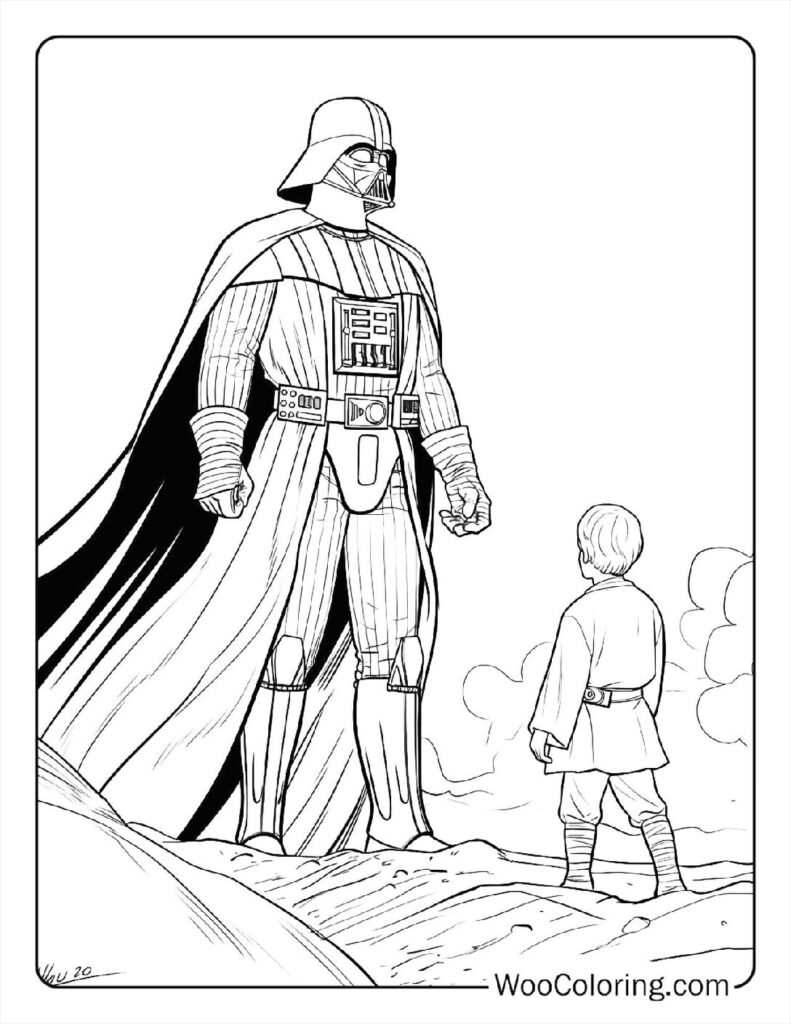 100  Star Wars coloring pages  Free PDF To Print  - 82