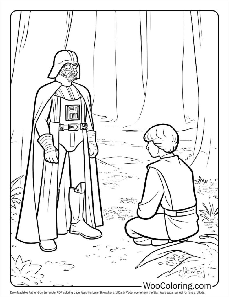 100  Luke Skywalker coloring pages  Free PDF To Print  - 5