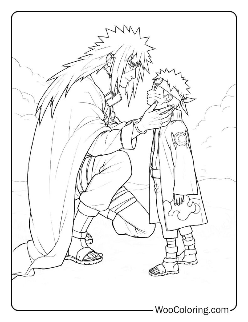100  Naruto coloring pages  Free PDF To Print  - 97