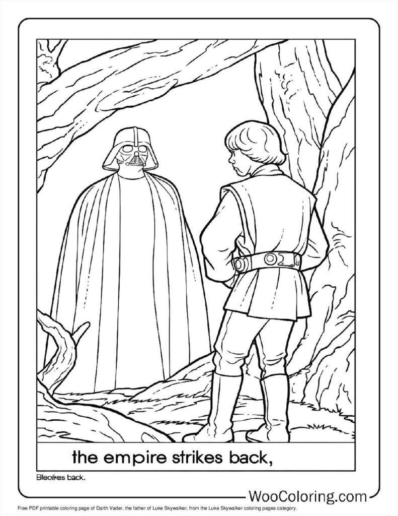 100  Luke Skywalker coloring pages  Free PDF To Print  - 99