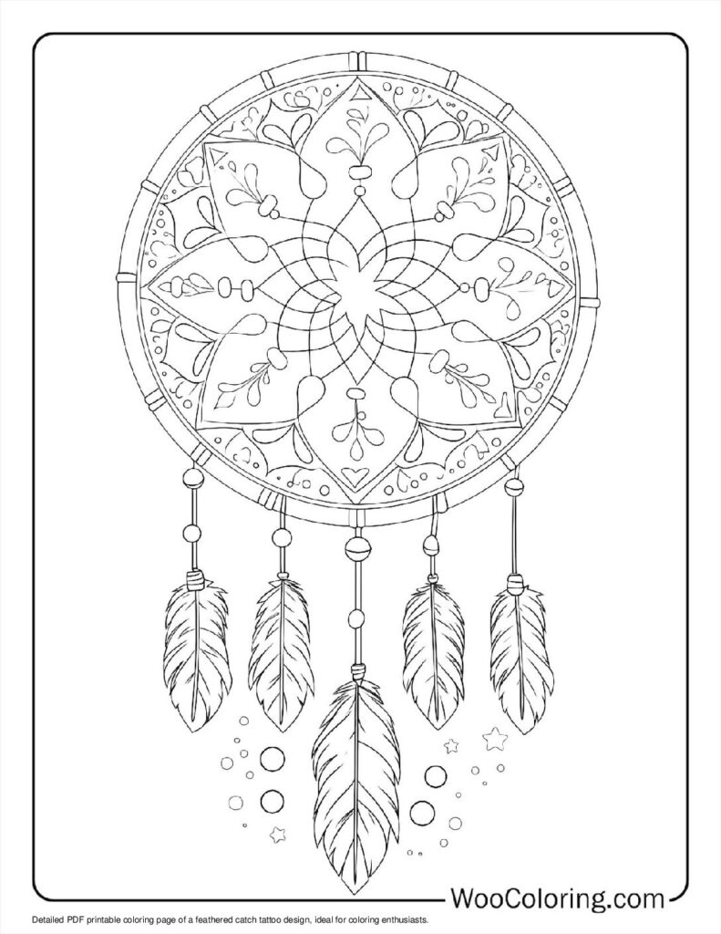 100  Tattoo coloring pages  Free PDF To Print  - 42