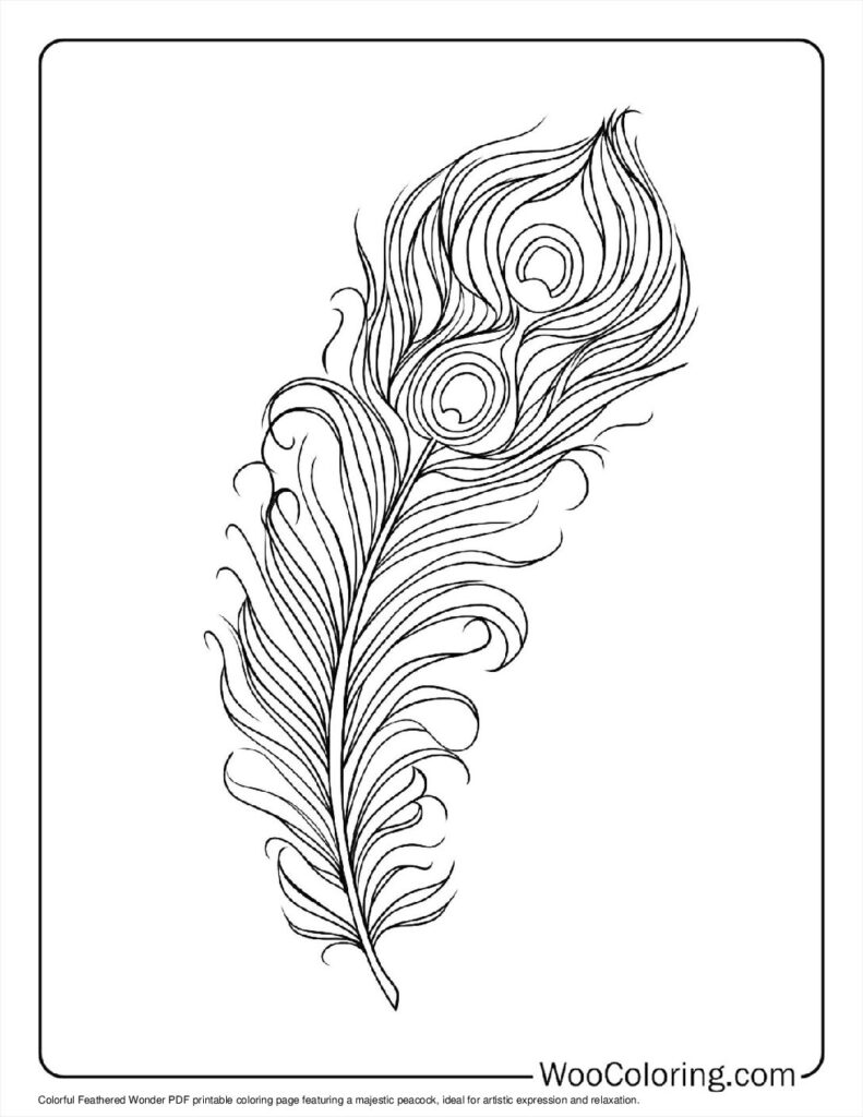 100  Peacock coloring pages  Free PDF To Print  - 40
