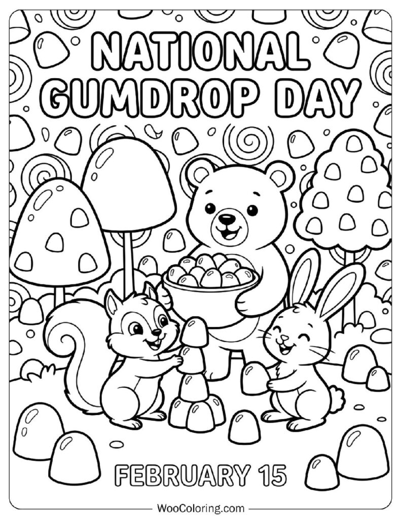 February 15 – National Gumdrop Day