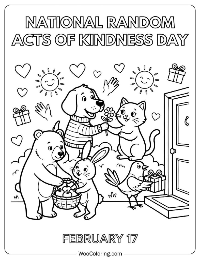 February 17 – National Random Acts of Kindness Day