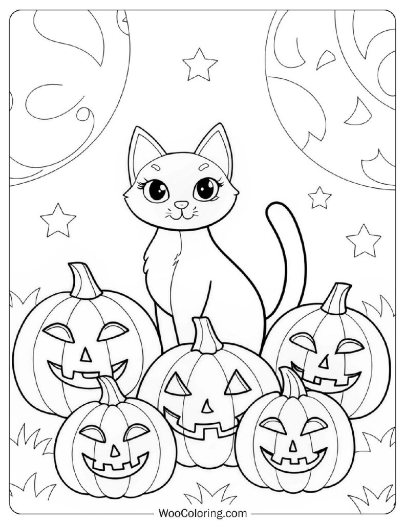 66 Pumpkin Coloring Pages  Free PDF To Print  - 35