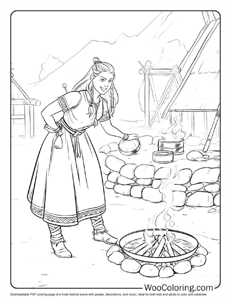 100 Viking coloring pages Free PDF To Print - 95