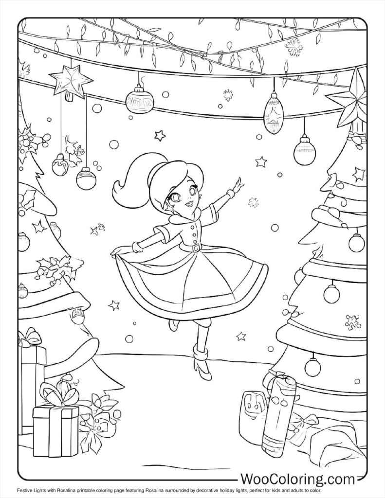100  Rosalina coloring pages  Free PDF To Print  - 28