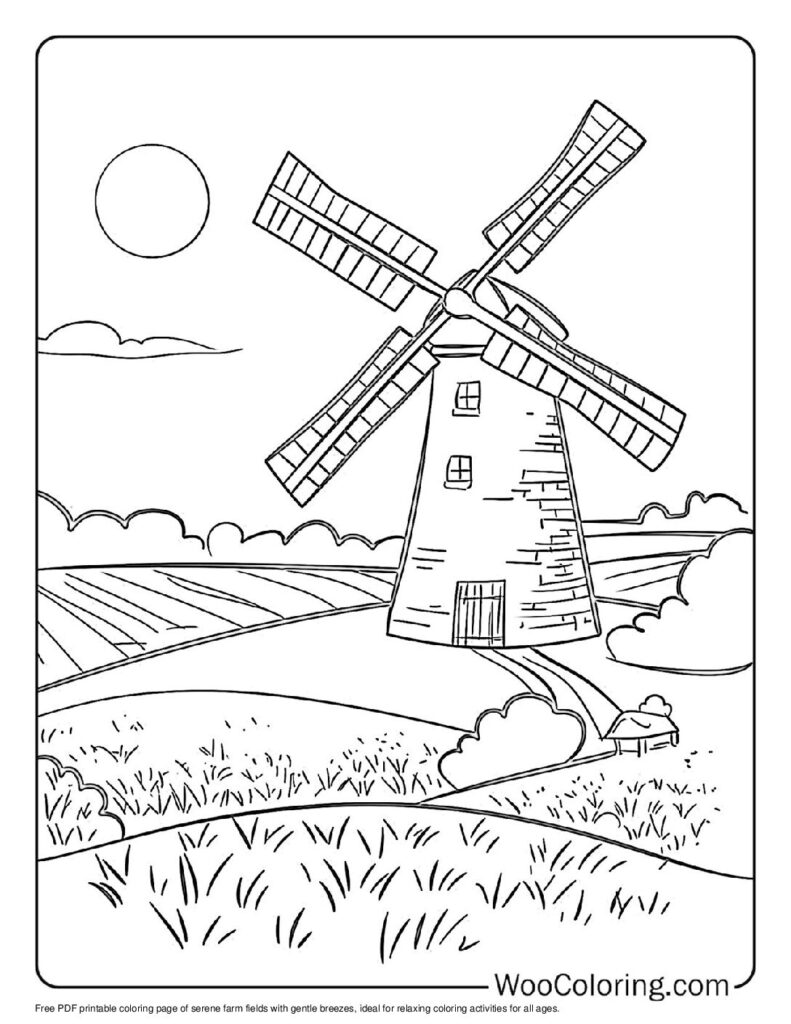 100  Farm coloring pages  Free PDF To Print  - 9