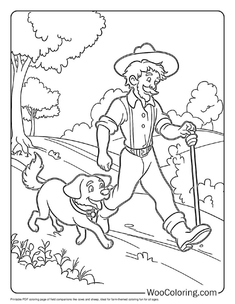 100  Farm coloring pages  Free PDF To Print  - 47