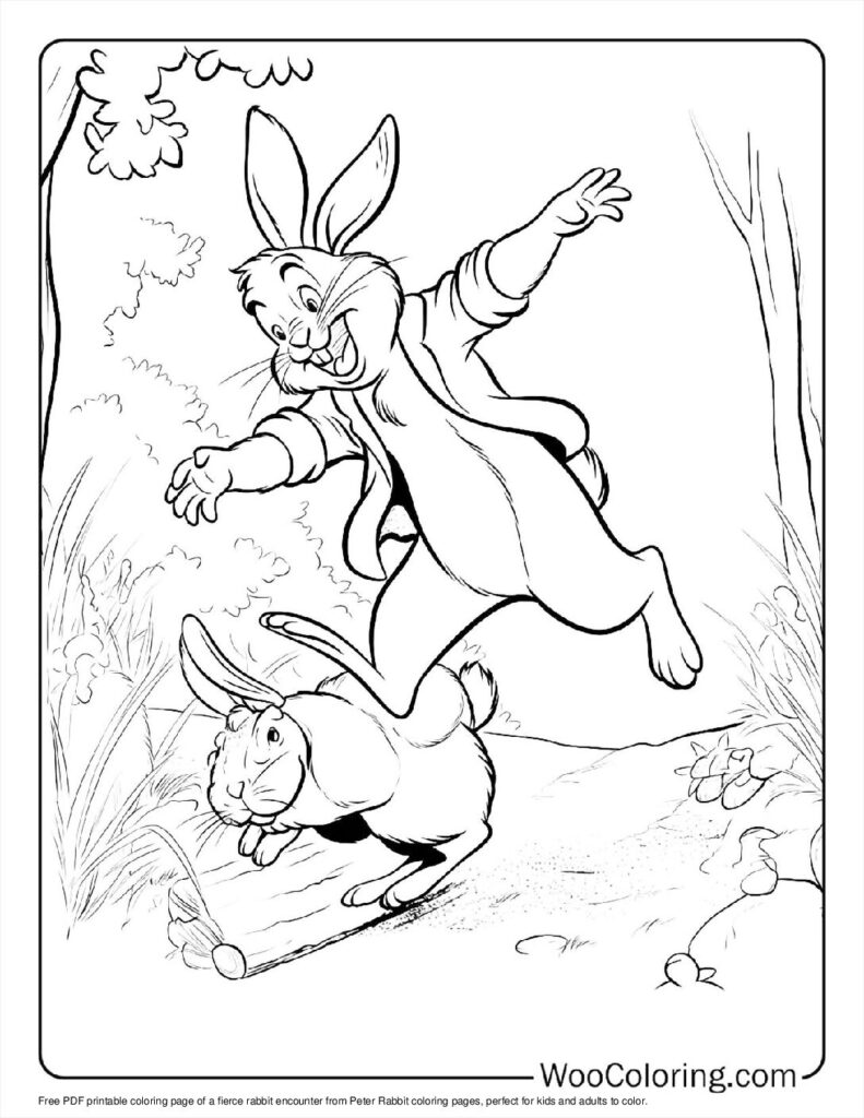 100  Peter Rabbit coloring pages  Free PDF To Print  - 13