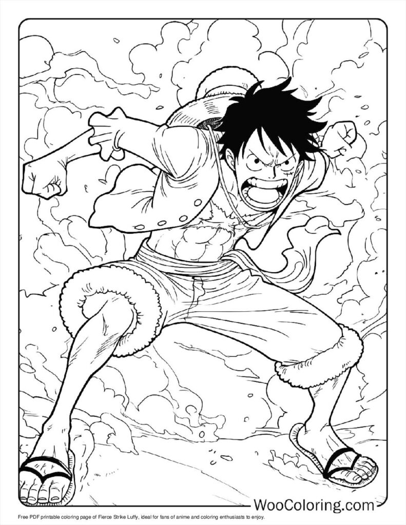 100  Luffy coloring pages  Free PDF To Print  - 60