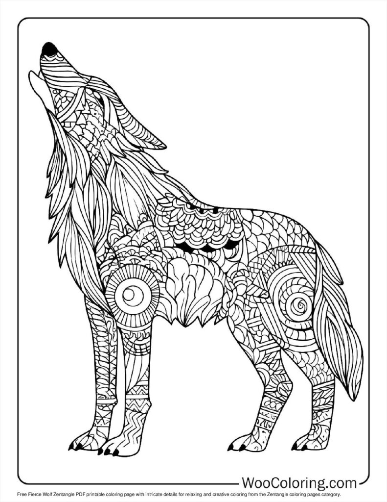 100  Zentangle coloring pages  Free PDF To Print  - 67