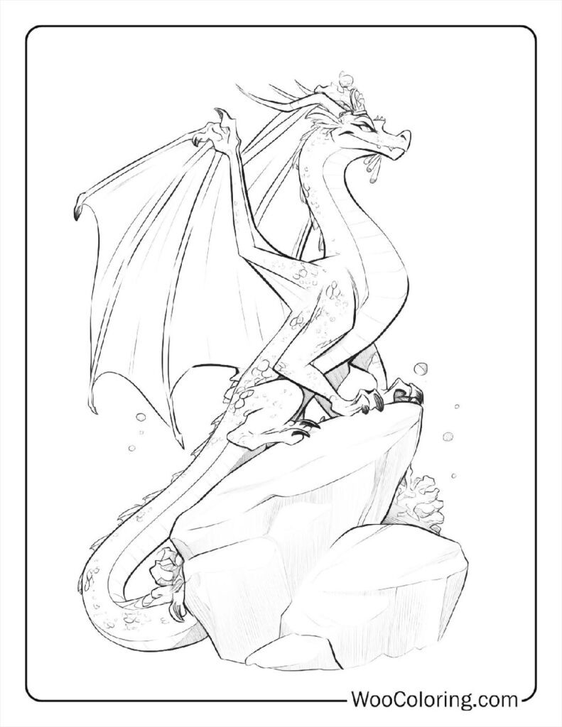100  Wings of Fire coloring pages  Free PDF To Print  - 23