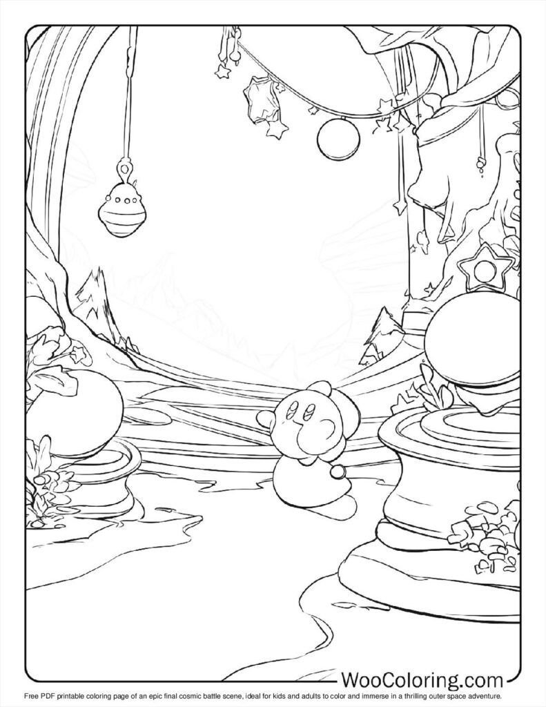 100 Kirby coloring pages Free PDF To Print - 44