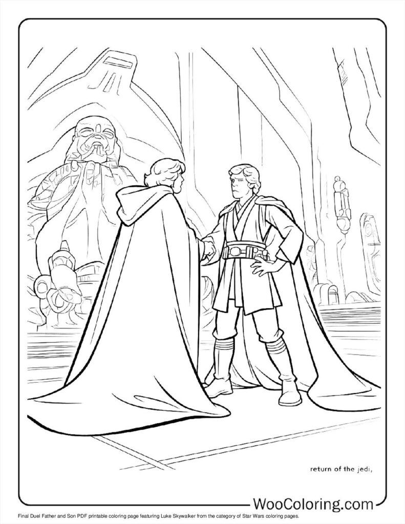 100  Luke Skywalker coloring pages  Free PDF To Print  - 99