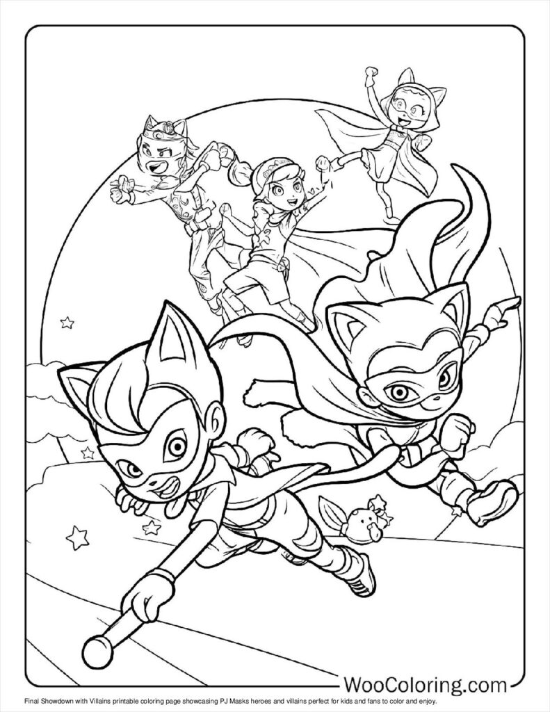 100  PJ Masks coloring pages  Free PDF To Print  - 44