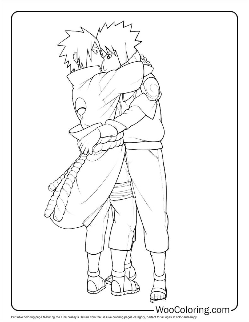 100  Sasuke coloring pages  Free PDF To Print  - 50