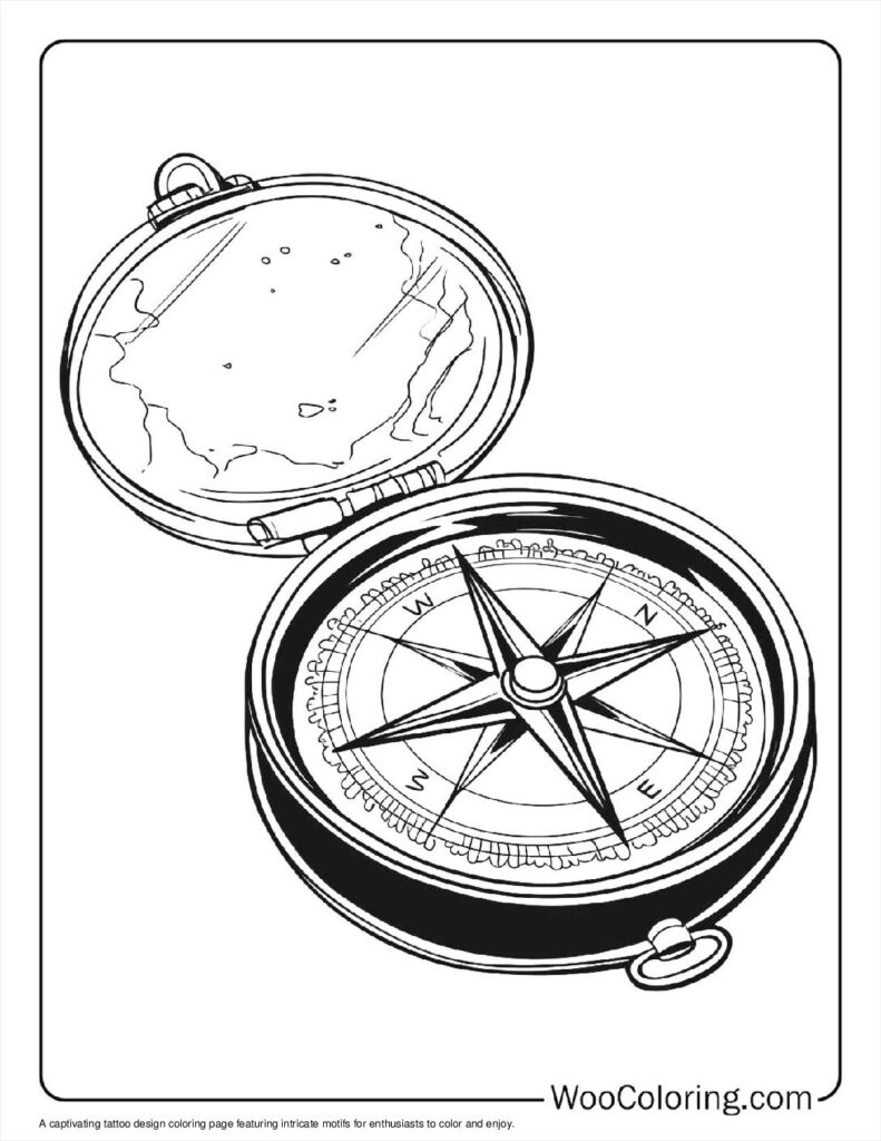 100  Tattoo coloring pages  Free PDF To Print  - 19