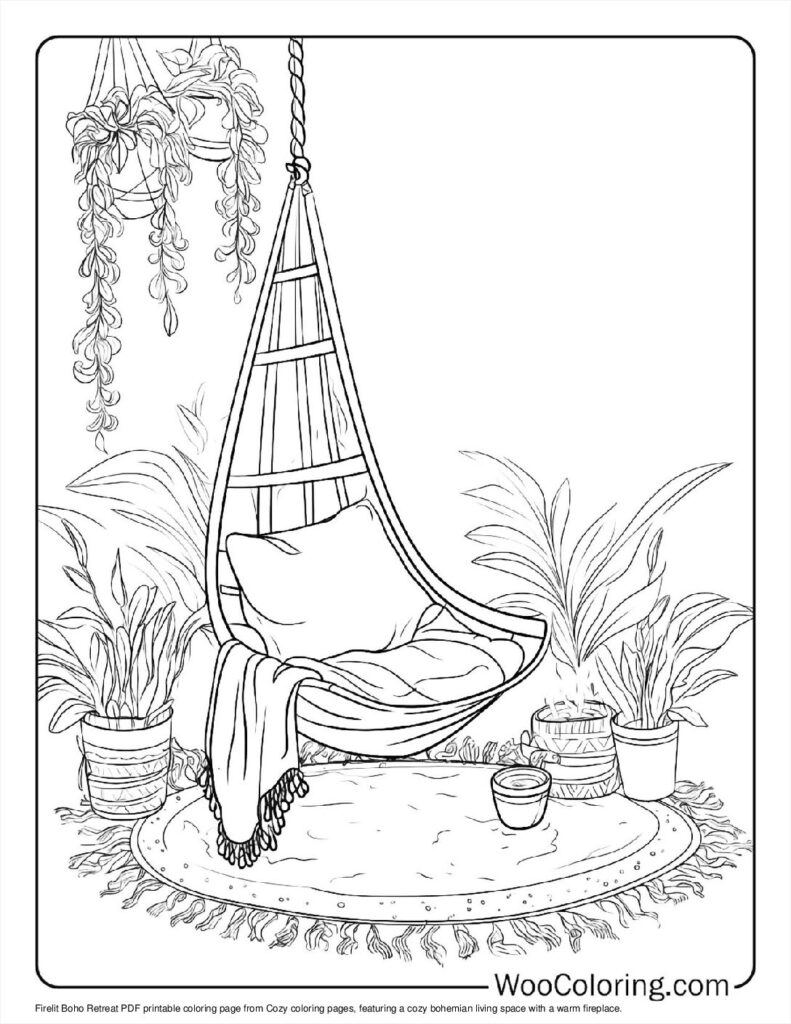 100  Cozy coloring pages  Free PDF To Print  - 61
